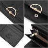 Clotth Wallet for Women - with Zipper Coin Pocket Large Capacity RFID Blocking Trifold Wallet for Everyday Use, Travel & Business - 3 of 4
