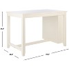 Aero Rectangle Counter Table - DTB9218A - White - Safavieh - 4 of 4