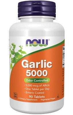 Garlic 5000 by Now Foods  -  90 Tablet