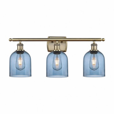 Bella - 3 Light Bath Vanity In Industrial Style-10.5 Inches Tall and 25.5 Inches Wide