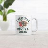 Crazy Dog T-Shirts Christmas Movies And Cocoa Mug Funny Sarcastic Xmas Graphic Novelty Cup-11oz - 2 of 4