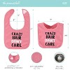 The Peanutshell Baby Girl Terry Bibs, 20 Pack for Feeding, Teething, or Drooling|Pastel Girl/Wild Child - 2 of 4