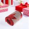 Unique Bargains Gift Wrap Ribbons Polyester Red 78.74"x2.48" 1 Pc - 2 of 4