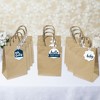 Big Dot of Happiness Hello Little One - Blue and Silver - Assorted Hanging Boy Baby Shower Favor Tags - Gift Tag Toppers - Set of 12 - 3 of 4