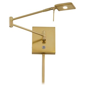 George Kovacs Lighting 1 - Light Swing Arm Lamp in  Honey Gold - 1 of 2