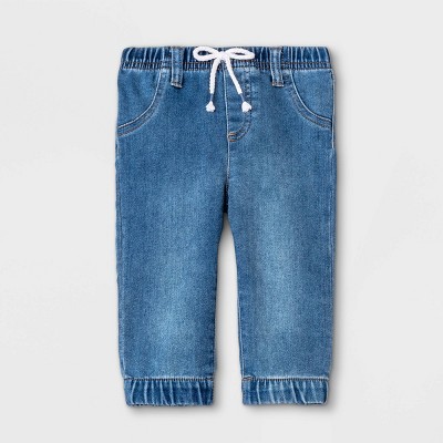 Image of Baby Jogger Jeans - Cat & Jack™ Blue Newborn