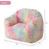 GustoWave Bean Bag Chair, Lazy Chair for Gaming Reading in Living Room, Pink - 2 of 4