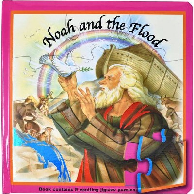 Noah and the Flood (Puzzle Book) - (St. Joseph Puzzle Books) by  Jude Winkler (Hardcover)