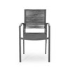 NicBex Set of 2 Outdoor Modern Dining Chair Aluminum with Mesh Seat-Christopher Knight Home - 4 of 4