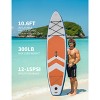 Inflatable Paddle Board for Adult, 10.6ft x 32" Extra Wide Inflatable Stand Up Paddle Board with Premium Accessories Suitable for Sea and Lakes - 3 of 4