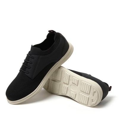 Dearfoams Men's Nash Stretch Knit Oxford Slip On Sneaker - Black Size 9 — фото 7