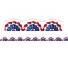 Charles Leonard Borders/Trims, Magnetic, Scallop Cut - 1-1/2" x 24", Patriotic Theme, 24' per Pack, 2 Packs - 2 of 2