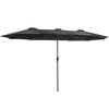 Sonkuki 13 x 7.2Ft Double-Sided Patio Umbrella with Large Canopy Outdoor Table Umbrella for Garden, deck and pool - 2 of 4
