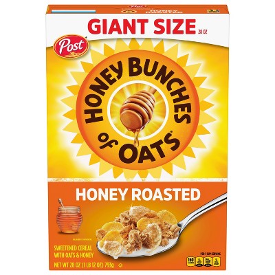 Honey Bunches of Oats Honey Roasted Breakfast Cereal - 28oz - Post