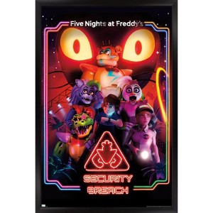 Trends International Five Nights at Freddy's: Security Breach - Key Art Framed Wall Poster Prints - 1 of 4