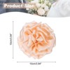 Unique Bargains Satin Flower Durable Elegant Large Peony Floral Lapel Brooch Pin - 2 of 4