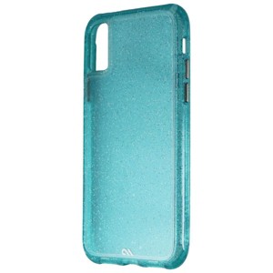 Case-Mate Sheer Crystal Hard Case for Apple iPhone Xs/X - Crystal Teal - 1 of 3