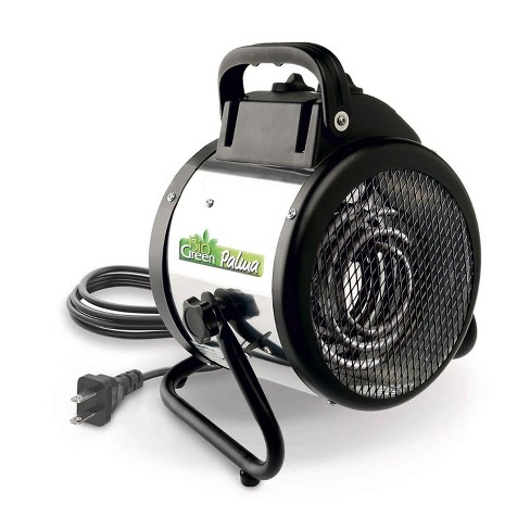 Bio Green Pal 2.0/us Indoor Outdoor Portable Palma Basic Greenhouse  Electric Space Heater Fan For Up To 120 Square Feet, 5118 Btu, 1500 Watt :  Target