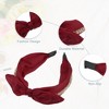 Unique Bargains Women's Bunny Ears Wide Bow Headbands - 4 of 4