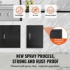VEVOR BBQ Access Door, 16W x 22H Inch Single Outdoor Kitchen Door, Cold Plate Flush Mount Door, Wall Vertical Door with Handle, for BBQ Island - 4 of 4