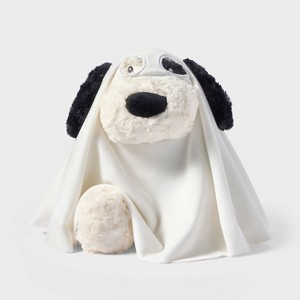 12" Ghost Dog Stuffed Animal - Gigglescape™ - 1 of 3
