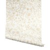 Rifle Paper Co. Aviary Peel and Stick Wallpaper Metallic Gold Yellow: Self-Adhesive Floral Botanical, 28 Sq Ft Coverage - 4 of 4