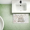 Stupell Industries Better At Beach Seashells Printed Plush Bath Mat And Bath Rug, Design By Kim Allen, 18"X30" - 3 of 4