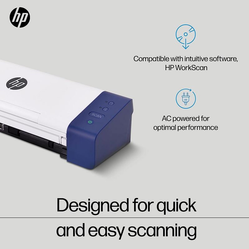 HP Duplex Document Scanner & Photo Scanner W/Auto-Feed Tray for 2-Sided Scanning, 4 of 9