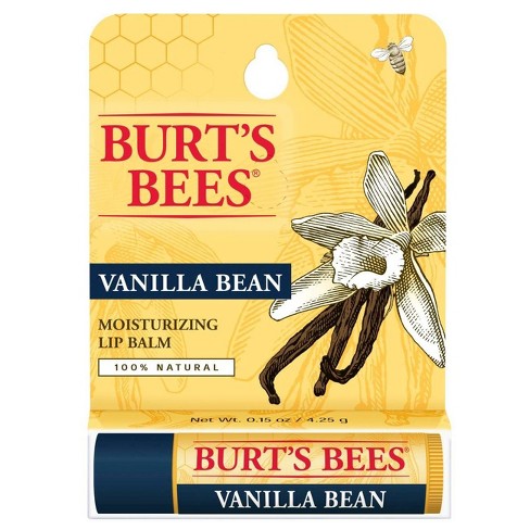 Burt's Bees Vanilla Bean Lip Balm Blister Box - 0.15oz - image 1 of 4