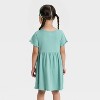 Toddler Girls' Short Sleeve Ribbed Dress - Cat & Jack™ - 2 of 3