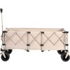 BEAFUP Extra Long 300L Wagon Cart Collapsible,with 220LB Weight Capacity & All-Terrain Wheels – Utility Cart for Camping,for Families,Outdoor - 4 of 4