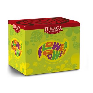 Ithaca Flower Power IPA Beer - 12pk/12 fl oz Cans - 1 of 3