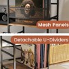 MOEPISY Record Player Stand, 3-Tier Record Player Table with Vinyl Record Holder Up to 300 Albums - 3 of 4