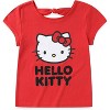 Hello Kitty Sanrio Girls 4 Pack Mix and Match 2 Short Sleeve T-Shirts, Short, and Flared Pants Set for Big Kids - 3 of 4