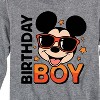 Boys' - Disney - Mickey Birthday Boy Long Sleeve Graphic T-Shirt - 2 of 4
