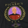 Women's Star Trek Tng Tea Earl Grey Hot Loose T-Shirt Black X Large - 2 of 4