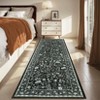 Washable Rugs for Living Room Non Slip Botanical Floral Bedroom Carpet Non-Shedding Low Pile Floor Cover Ultra-Soft Indoor Carpet for Kitchen - 4 of 4