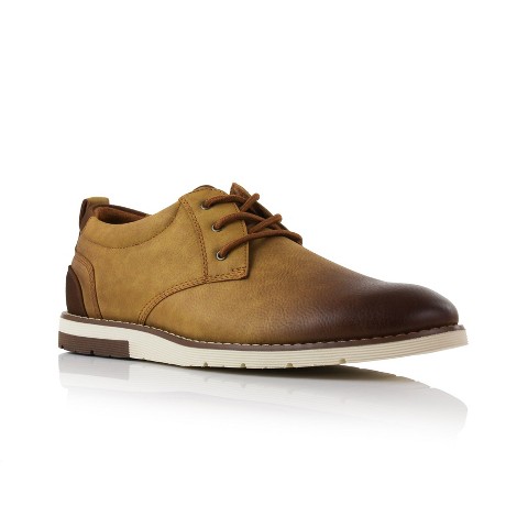 Ferro Aldo Mens Ayden MFA19695 Casual Light Weight Derby Fashion Sneaker, in Wheat Yellow, Size 11