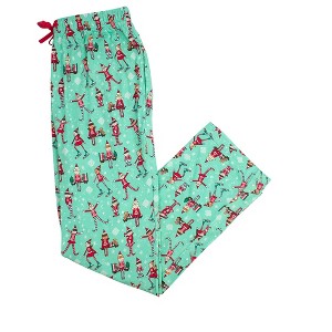RuffleButts SoftSnooze Gender Inclusive Holiday Adult Pajama Pants - 1 of 1