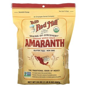 Bob's Red Mill Organic Amaranth Whole Grain 24 oz - 1 of 2