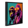 Stupell Industries Pop Style Gorilla Duo, 25" x 25" - 3 of 4