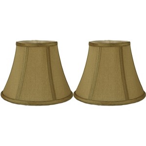 Urbanest Faux Silk Softback Bell Lamp Shade, 5" Top x 9" Bottom x 7" Slant - 1 of 4