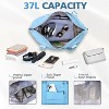 MaseiKar Travel Duffle Bag, Waterproof Weekender Bag Carry On Tote Bags for Women, Travel Essentials Sport Gym Bag for Men, Bag for Labor and Delivery - 3 of 4