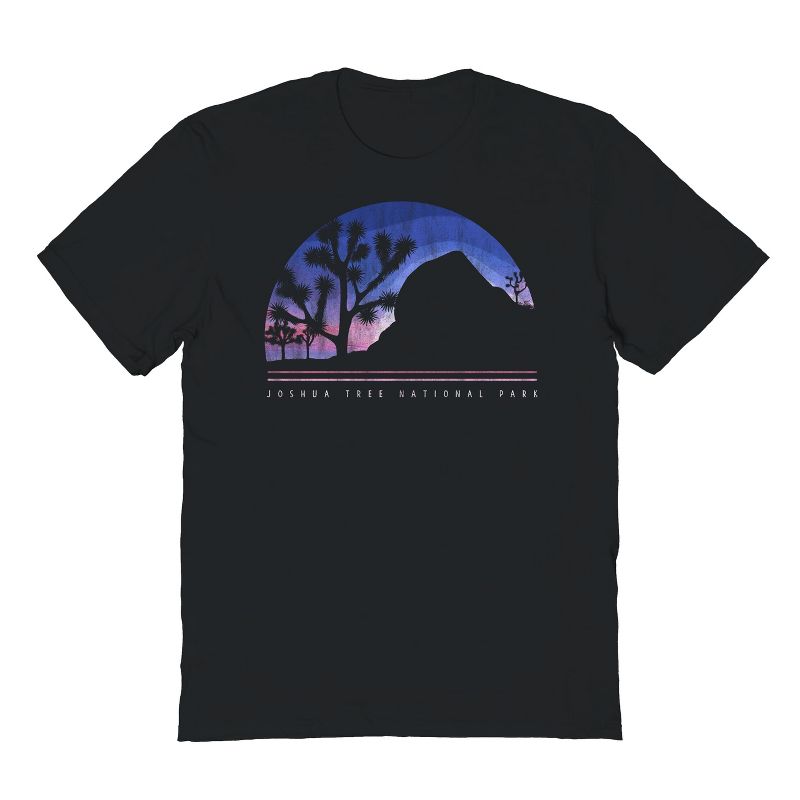 Rerun Island Men's National Park Joshua Tree Short Sleeve Graphic Cotton T-shirt, 1 of 2