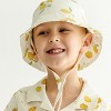 Makemake Organics Organic Baby Bucket Sun Hat Linen - 3 of 4