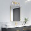 Livex Lighting Whittier 3 - Light Vanity in  Polished Brass - 2 of 4