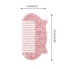 Unique Bargains Durable Cat Ear Hair Comb 1 Pc - 2 of 4