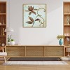 Amanti Art 30" x 30" Floral Souvenir II by Okre Framed Canvas Wall Art Print: Modern Lithograph, Polystyrene Frame - 4 of 4