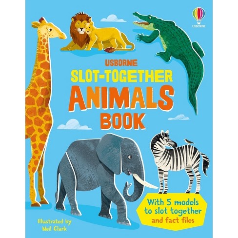 Slot-together Animals - By Abigail Wheatley (board Book) : Target