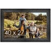 PosterPalooza | 40x27 Wide Barnwood Picture Frame, UV Acrylic, 6 Finishes - Grey, Brown, White, and Black - 2 of 4